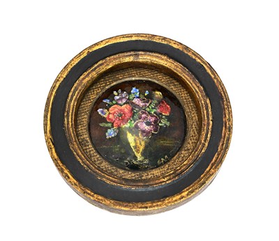 Lot 180 - Ernestine Mills, an Arts and Crafts enamelled...