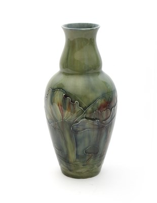 Lot 376 - 'Claremont' a Moorcroft Pottery vase designed...