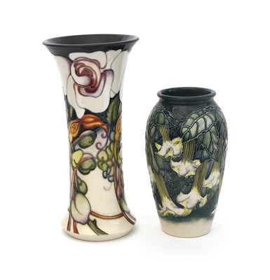 Lot 696 - 'Elizabeth' a modern Moorcroft Pottery vase...