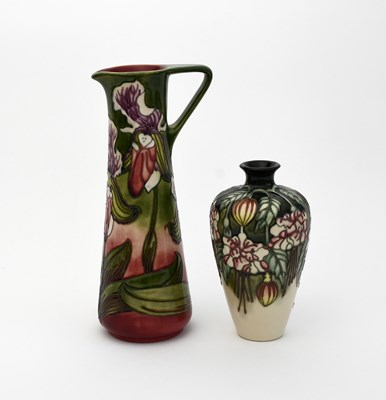 Lot 698 - 'Himilayan Orchid' a modern Moorcroft Pottery...