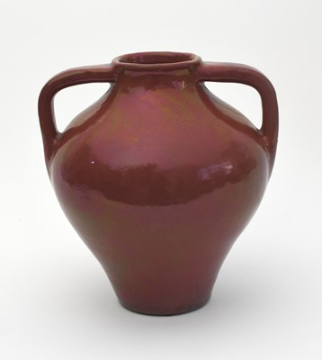 Lot 220 - A Bushey Heath Pottery vase designed by Fred...