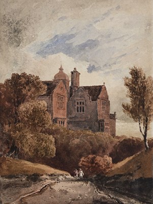 Lot 305 - David Cox (British, 1783-1859), Burford Priory,...