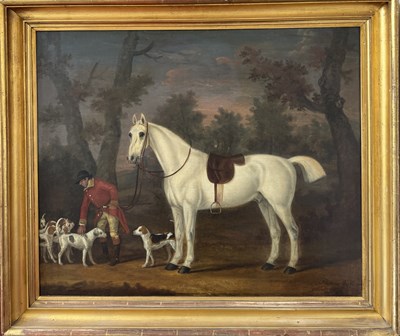 Lot 373 - Francis Sartorius (British, 1734-1804), a grey...