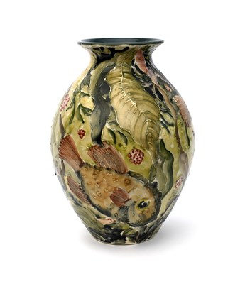 Lot 778 - Jonathan Cox Puffer Fish, a large tubeline...