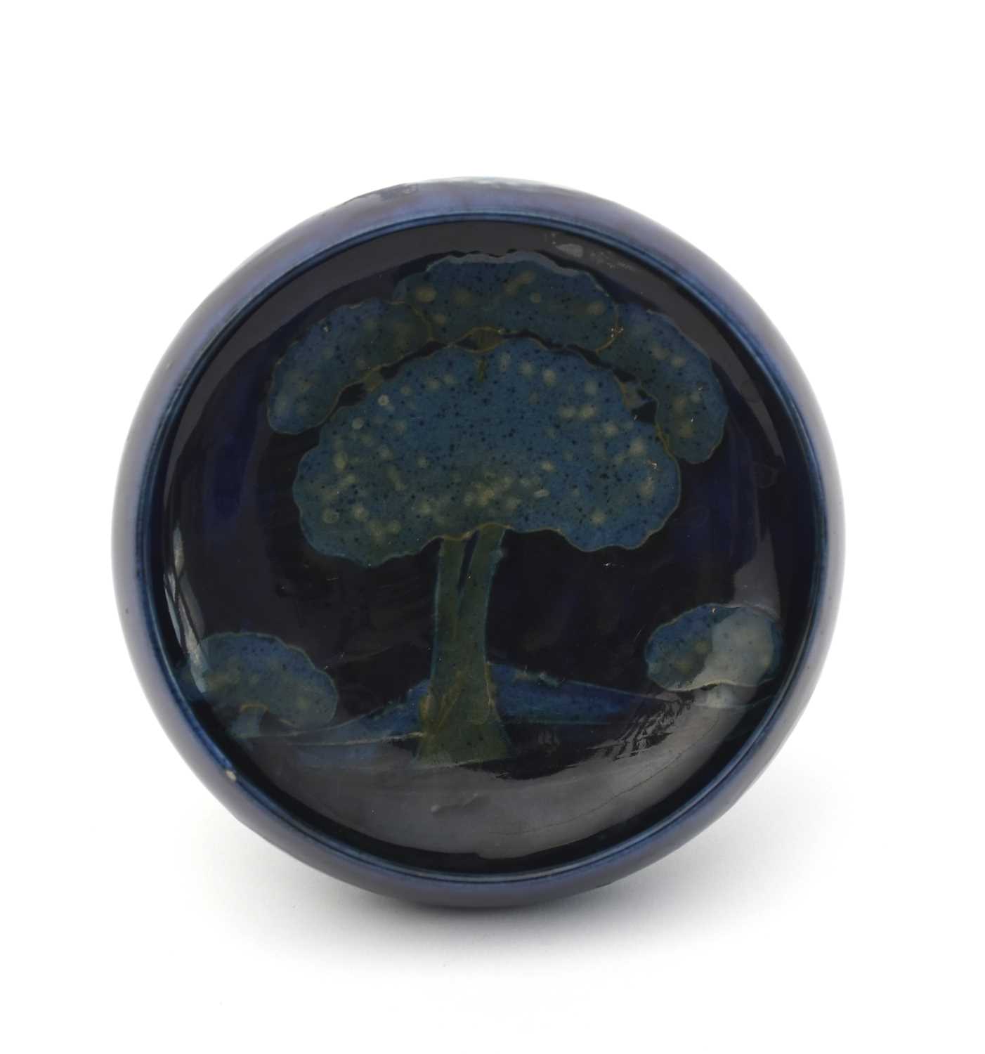 Lot 13 - 'Moonlit Blue' a Moorcroft Pottery bowl...