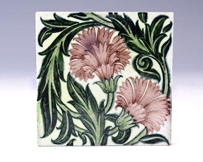 Lot 718 - William de Morgan for Sands End pottery, an...
