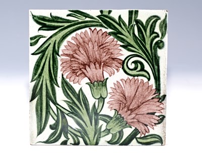 Lot 720 - William de Morgan, an Arts and Crafts...