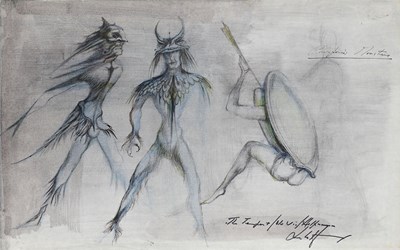 Lot 348 - Leslie Hurry (British, 1909-1978), Prospero's...