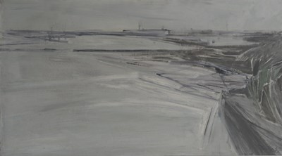 Lot 408 - David Tindle R.A. (British, 1932), Thames...