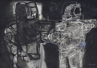 Lot 332 - Edgar Wilson (?) (British, 20th Century),...