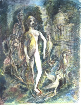 Lot 367 - Leslie Hurry (British, 1909-1978), Flight,...