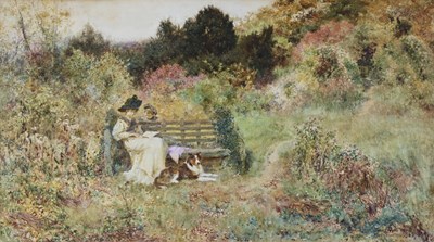 Lot 316 - Thomas James Lloyd (British, 1849-1910),...