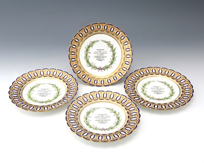 Lot 819 - Minton, a Commemorative part dessert service,...