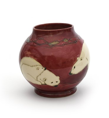 Lot 40 - 'Polar Bear' a Moorcroft Pottery limited...