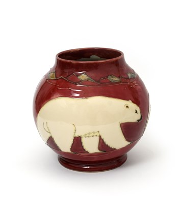 Lot 40 - 'Polar Bear' a Moorcroft Pottery limited...