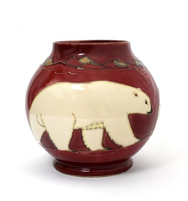 Lot 40 - 'Polar Bear' a Moorcroft Pottery limited...