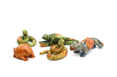 Lot 601 - A George Clews Ltd model of a Puff Adder,...