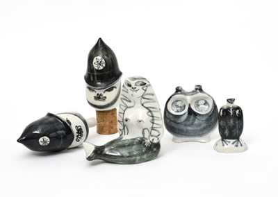 Lot 234 - A Richard Parkinson Pottery mermaid designed...