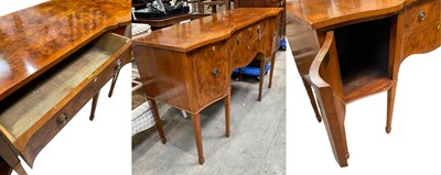 Lot 959 - An early-mid century sideboard, square tapered...