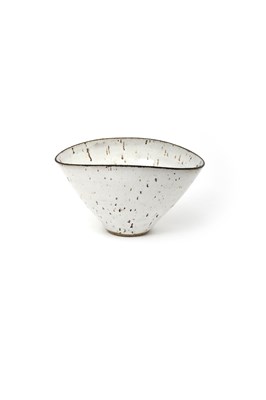 Lot 438 - Dame Lucie Rie (1902-1995) Elliptical bowl...