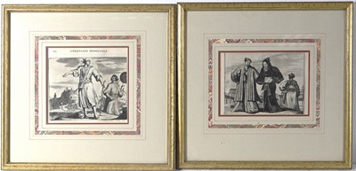 Lot 267 - Four plates from Montanus, Arnoldus...