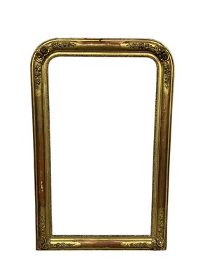 Lot 972 - A 19th century carved and water gilt...