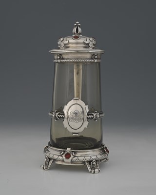 Lot 52 - An Arts and Crafts Renaissance Revival silver...