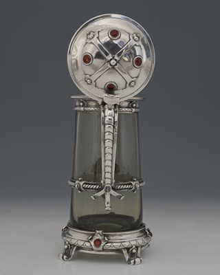 Lot 52 - An Arts and Crafts Renaissance Revival silver...