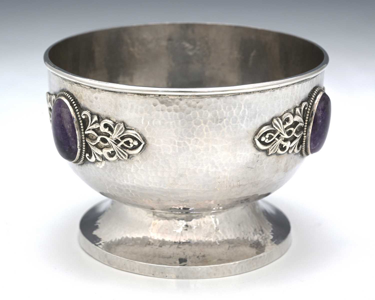 Lot 65 - Sibyl Dunlop, an Arts and Crafts silver and...