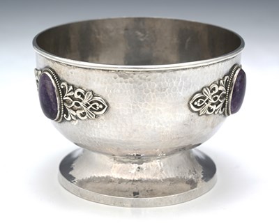 Lot 116 - Sibyl Dunlop, an Arts and Crafts silver and...