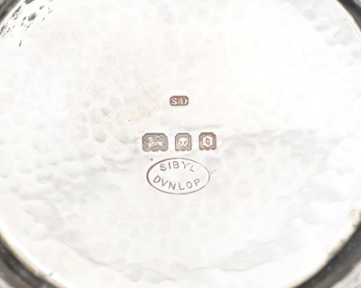 Lot 65 - Sibyl Dunlop, an Arts and Crafts silver and...