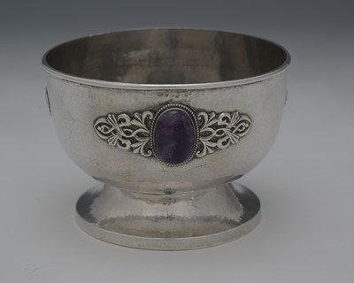 Lot 65 - Sibyl Dunlop, an Arts and Crafts silver and...