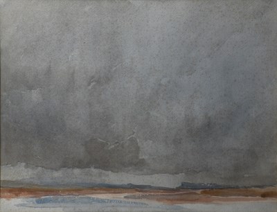 Lot 513 - Archibald Knox (1864-1933) Landscape, Isle of...