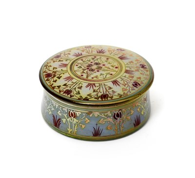 Lot 335 - A large Pilkington's Lancastrian Pottery box...