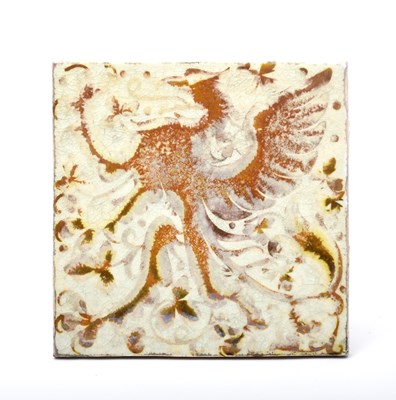 Lot 323 - A Pilkington's Lancastrian dust-pressed...