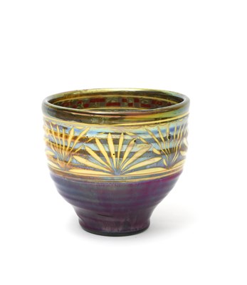 Lot 341 - A Pilkington's Lancastrian Pottery beaker vase...