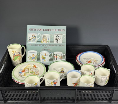Lot 117 - Midwinter nursery ware, including Peggy...