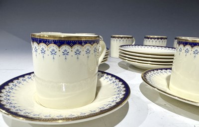 Lot 139 - Minton, 'Consort' pattern coffee cans and...