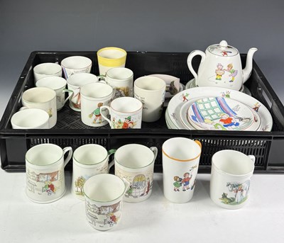 Lot 114 - A collection of nursery ware china, including...