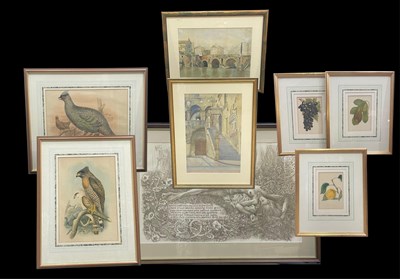 Lot 814 - A 19th century English school watercolour of...