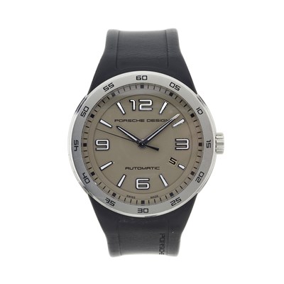 Lot 220 - Porsche Design, a stainless steel Flat Six wrist watch