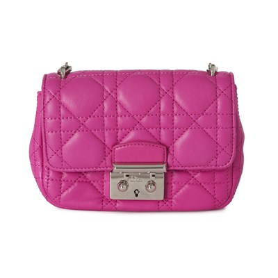Lot 328 - Christian Dior, a mini Cannage Flap handbag.