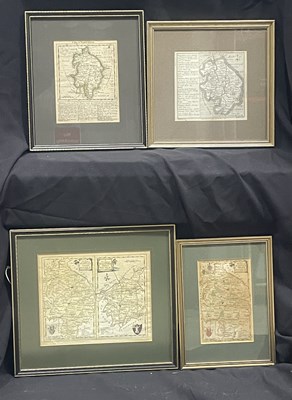 Lot 832 - Local Interest: four engraved maps of the...