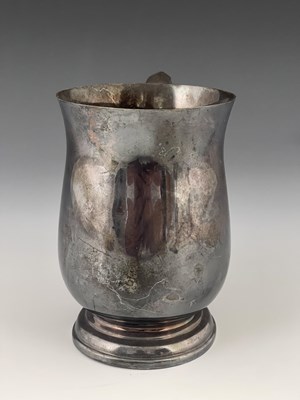 Lot 63 - An Elizabeth II silver mug, James Dixon and...
