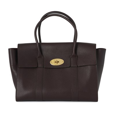 Lot 480 - Mulberry, an oxblood Bayswater handbag.