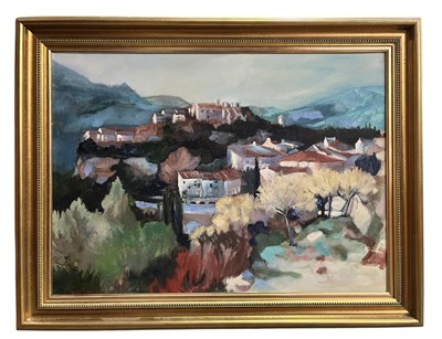 Lot 754 - Madge Bright, British, (20th century), oil on...
