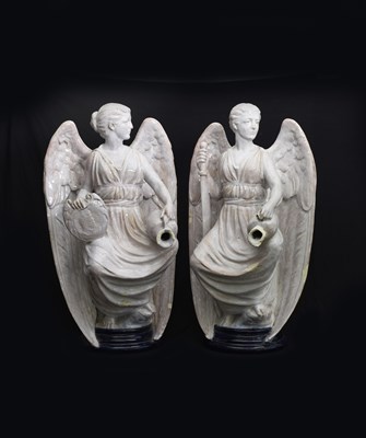 Lot 54 - An Important pair of Doulton Lambeth large...