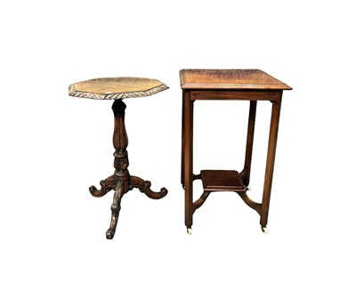 Lot 875B - An octagonal oak occasional or side table,...