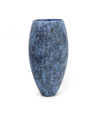 Lot 455 - Peter Beard (born 1951) Tall vessel stoneware,...