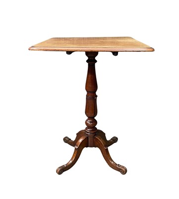 Lot 892 - An early Victorian mahogany, quadruped tilt...